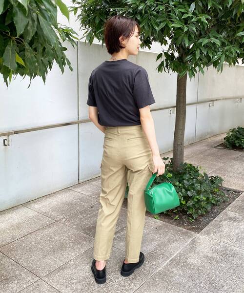 OPAQUE.CLIP(オペークドットクリップ)の「◆オーガニックコットン302 カーゴパンツ【WEB限定サイズ】(その他パンツ・レディース・カーキ/サンドベージュ/ブラック・40/36/42/38)」の19枚目の写真