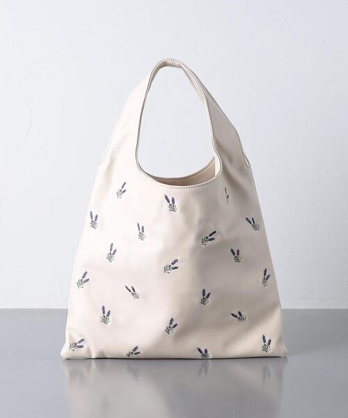 UNITED ARROWS(ユナイテッドアローズ)の「EMBLO HB バッグ(ハンドバッグ・レディース・ブラック/オフホワイト・FREE)」の2枚目の写真