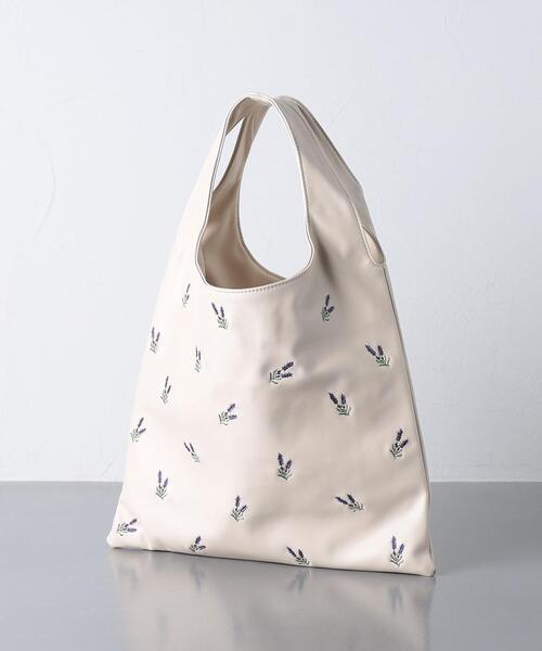 UNITED ARROWS(ユナイテッドアローズ)の「EMBLO HB バッグ(ハンドバッグ・レディース・ブラック/オフホワイト・FREE)」の3枚目の写真
