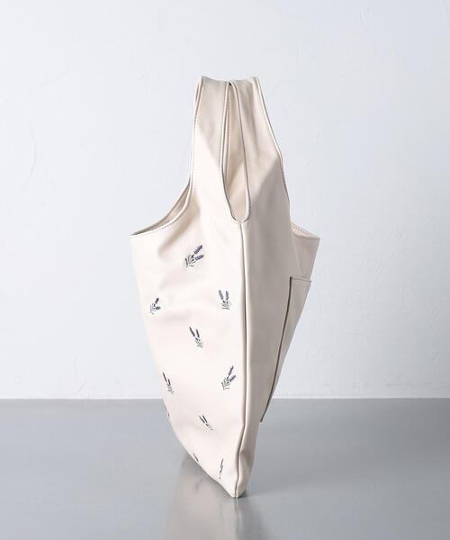 UNITED ARROWS(ユナイテッドアローズ)の「EMBLO HB バッグ(ハンドバッグ・レディース・ブラック/オフホワイト・FREE)」の4枚目の写真