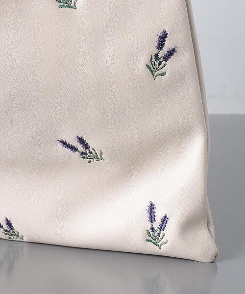 UNITED ARROWS(ユナイテッドアローズ)の「EMBLO HB バッグ(ハンドバッグ・レディース・ブラック/オフホワイト・FREE)」の11枚目の写真
