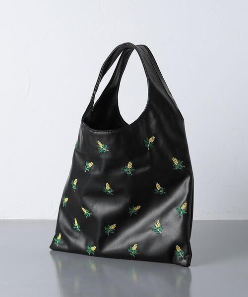 UNITED ARROWS(ユナイテッドアローズ)の「EMBLO HB バッグ(ハンドバッグ・レディース・ブラック/オフホワイト・FREE)」の12枚目の写真