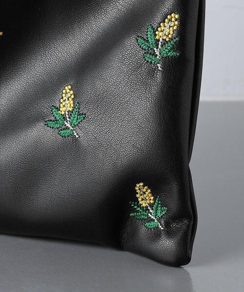 UNITED ARROWS(ユナイテッドアローズ)の「EMBLO HB バッグ(ハンドバッグ・レディース・ブラック/オフホワイト・FREE)」の13枚目の写真
