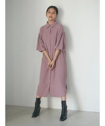 armonia | armonia.前ボタン衿付きワンピース(ワンピース)
