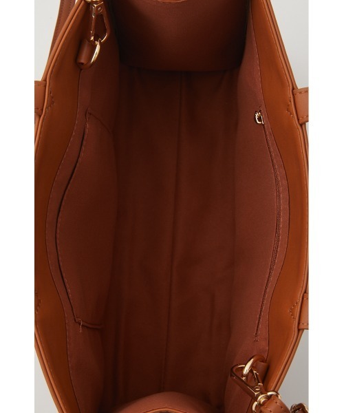 rienda(リエンダ)の「RRスクエアバッグ(ハンドバッグ・レディース・ブラック/グリーン/ベージュ/キャメル・FREE)」の20枚目の写真