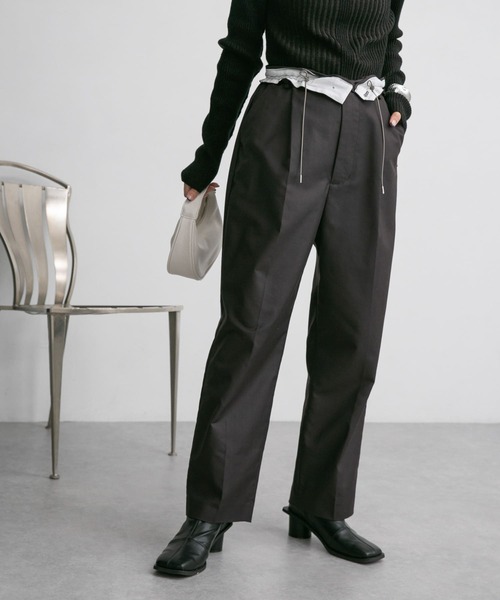 KBF（ケイビーエフ）の「ダディスラックス（その他パンツ・レディース・ダークブラウン/グリーン/モカ・ONE）」の2枚目の写真