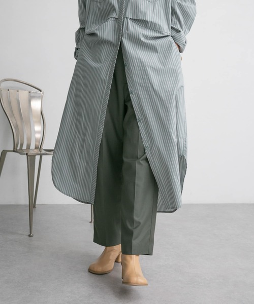 KBF（ケイビーエフ）の「ダディスラックス（その他パンツ・レディース・ダークブラウン/グリーン/モカ・ONE）」の4枚目の写真