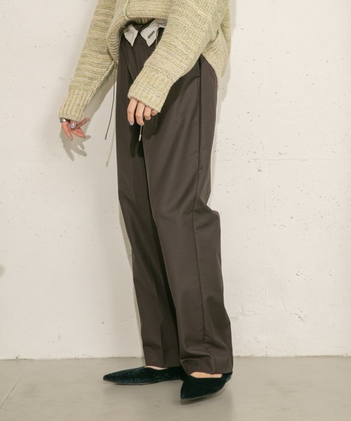 KBF（ケイビーエフ）の「ダディスラックス（その他パンツ・レディース・ダークブラウン/グリーン/モカ・ONE）」の14枚目の写真