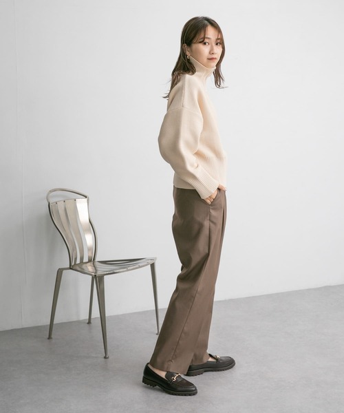 KBF（ケイビーエフ）の「ダディスラックス（その他パンツ・レディース・ダークブラウン/グリーン/モカ・ONE）」の19枚目の写真