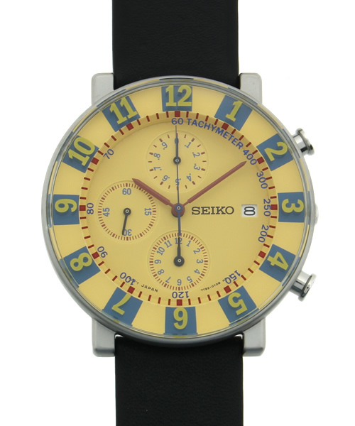 SEIKO（セイコー）の「SEIKO / Sottsass Limited Edition（アナログ腕時計・メンズ・ブラック/イエロー/サックスブルー/その他1/その他2・ONE SIZE）」の4枚目の写真