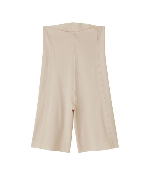 GUNZE（グンゼ）の「KIREILABO/キレイラボ 縫い目がなくてチクチクしにくい 3分丈ボトム オーガニックコットン（インナーウェア/肌着・レディース・杢グレー/ホワイト系その他/ブラック/ピンク・X-LARGE/LARGE/MEDIUM）」の2枚目の写真