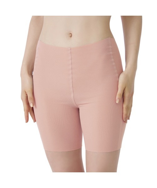 GUNZE（グンゼ）の「KIREILABO/キレイラボ 縫い目がなくてチクチクしにくい 3分丈ボトム オーガニックコットン（インナーウェア/肌着・レディース・杢グレー/ホワイト系その他/ブラック/ピンク・X-LARGE/LARGE/MEDIUM）」の20枚目の写真