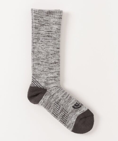 THE NORTH FACE（ザノースフェイス）の「ザ ノース フェイス THE NORTH FACE Trekking Midweight Crew(トレッキング ミッドウェイト クルー)（ソックス/靴下・メンズ・チャコール/ブラック×ブラック・25-27/23-25/27-29）」の3枚目の写真