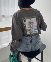 バックモチーフロンT