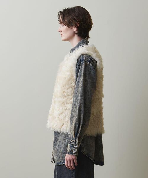 Steven Alan(スティーブンアラン)の「<RACHEL COMEY>ELIAS VEST/ベスト(ムートンコート・レディース・オフホワイト・M)」の3枚目の写真