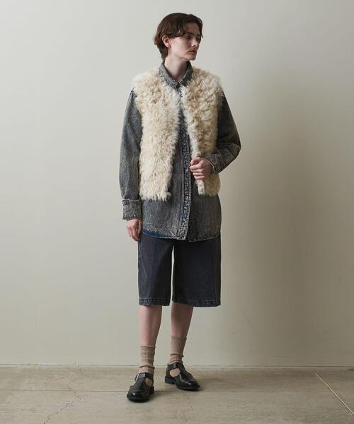 Steven Alan(スティーブンアラン)の「<RACHEL COMEY>ELIAS VEST/ベスト(ムートンコート・レディース・オフホワイト・M)」の5枚目の写真