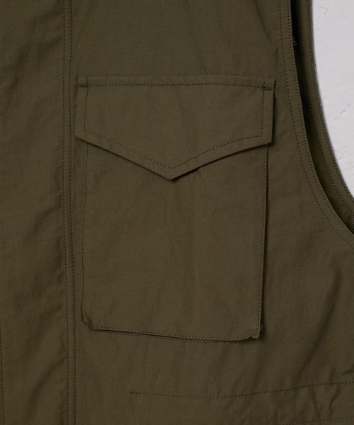 WHIMSIC（ウィムジック）の「【WHIMSIC】M-65フィールドベスト（ベスト・レディース・ブラック/アイボリー/オリーブ・FREE）」の16枚目の写真