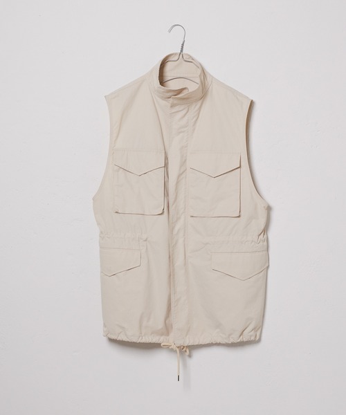 WHIMSIC（ウィムジック）の「【WHIMSIC】M-65フィールドベスト（ベスト・レディース・ブラック/アイボリー/オリーブ・FREE）」の5枚目の写真