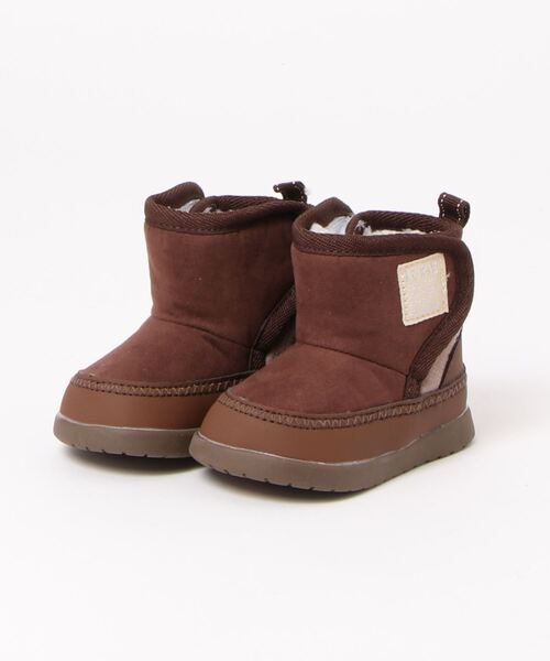 IFME（イフミー）の「《IFME》IFME BABY BOOTS 30-2901（ブーツ・キッズ・ピンク/ブラウン/グレー/ベージュ・12.0cm/12.5cm/13.0cm/13.5cm/14.0cm/14.5cm/15.0cm）」の3枚目の写真