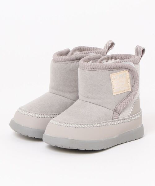 IFME（イフミー）の「《IFME》IFME BABY BOOTS 30-2901（ブーツ・キッズ・ピンク/ブラウン/グレー/ベージュ・12.0cm/12.5cm/13.0cm/13.5cm/14.0cm/14.5cm/15.0cm）」の2枚目の写真