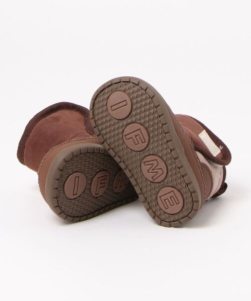 IFME（イフミー）の「《IFME》IFME BABY BOOTS 30-2901（ブーツ・キッズ・ピンク/ブラウン/グレー/ベージュ・12.0cm/12.5cm/13.0cm/13.5cm/14.0cm/14.5cm/15.0cm）」の6枚目の写真