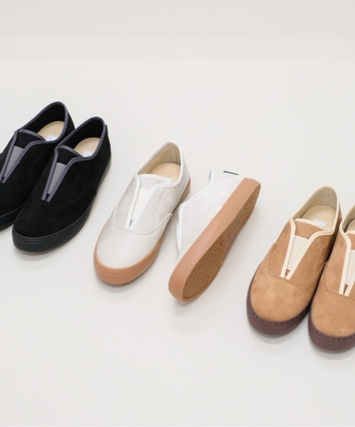 And A（アンドエー）の「SLACK スラック / AMALE アマレ 2WAYエラスティックスニーカー バブーシュ / SL2255（スリッポン・レディース・ブラック×ブラック/ベージュ/ホワイト系その他・24cm/23cm/25cm/23.5cm/24.5cm）」の5枚目の写真