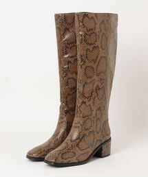 fredy emue | スクエアトゥロングブーツ(ブーツ)