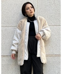 LiSeek | 【LiSeeK】ファーベストドッキングブルゾン(ブルゾン)