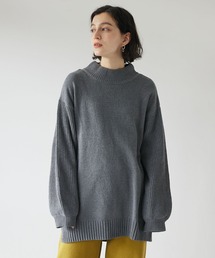 CRAFT STANDARD BOUTIQUE | モールハイネックチュニック　◆(ニット/セーター)