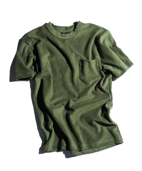 BEAUTY&YOUTH UNITED ARROWS(ビューティーアンドユースユナイテッドアローズ)の「<HOWLIN by Morrison> FONS TEE/Tシャツ◆(Tシャツ/カットソー・メンズ・ホワイト/レッド/オリーブ/ロイヤルブルー・MEDIUM/SMALL)」の3枚目の写真