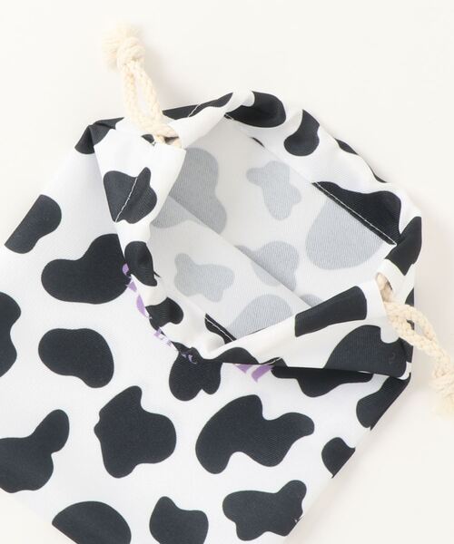 LOVETOXIC（ラブトキシック）の「ミニ巾着ポーチ（ポーチ・キッズ・ブラック/サックスブルー/オフホワイト/レッド/ラベンダー・FREE）」の7枚目の写真