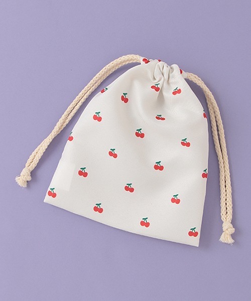 LOVETOXIC（ラブトキシック）の「ミニ巾着ポーチ（ポーチ・キッズ・ブラック/サックスブルー/オフホワイト/レッド/ラベンダー・FREE）」の10枚目の写真