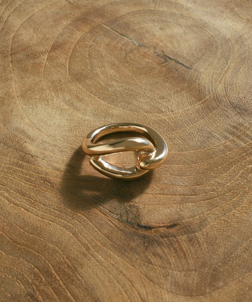 GOLDY（ゴールディ）の「ドロップ ライン メタル リング（リング・レディース・シルバー/その他1/その他2/ゴールド・FREE）」の7枚目の写真