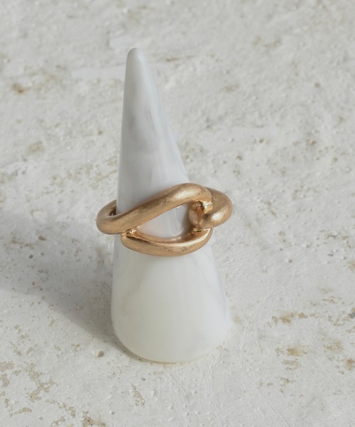 GOLDY（ゴールディ）の「ドロップ ライン メタル リング（リング・レディース・シルバー/その他1/その他2/ゴールド・FREE）」の10枚目の写真