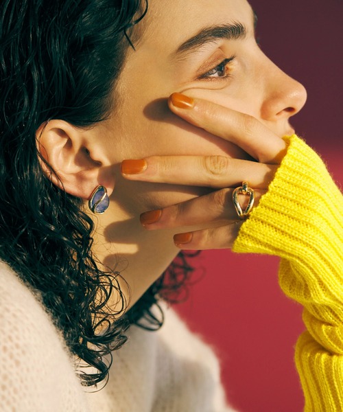 GOLDY（ゴールディ）の「ドロップ ライン メタル リング（リング・レディース・シルバー/その他1/その他2/ゴールド・FREE）」の12枚目の写真