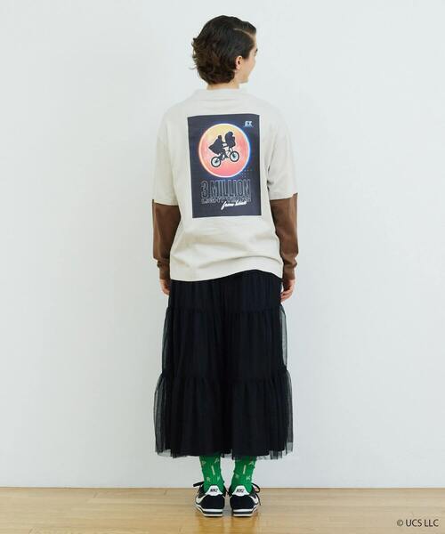 FRAPBOIS（フラボア）の「レイヤーカットソー（Tシャツ/カットソー・レディース・ベージュ・1/2）」の5枚目の写真