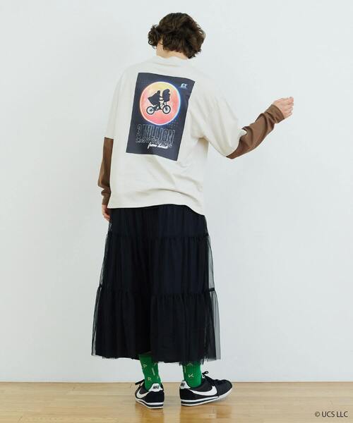 FRAPBOIS（フラボア）の「レイヤーカットソー（Tシャツ/カットソー・レディース・ベージュ・1/2）」の4枚目の写真