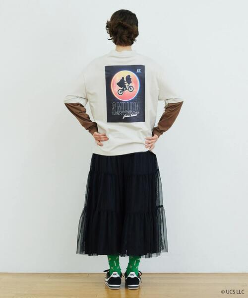 FRAPBOIS（フラボア）の「レイヤーカットソー（Tシャツ/カットソー・レディース・ベージュ・1/2）」の22枚目の写真