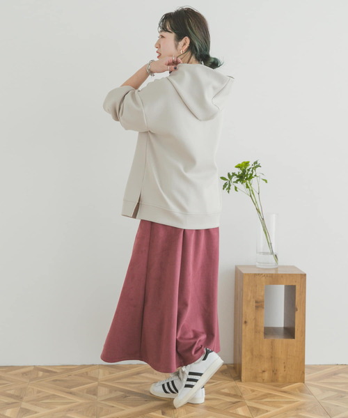 ITEMS URBANRESEARCH（アイテムズ アーバンリサーチ）の「ライトダンボールパーカー（パーカー・レディース・グレー系その他/ブラック/ブラウン/ブルー・FREE）」の7枚目の写真