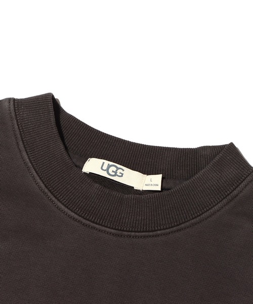 UGG(アグ)の「UGG@mos ピグメント スウェットトップス / アグ ピグメント スウェットトップス(スウェット・レディース・ブラック/ライトグレー/パープル・M/L/XL)」の10枚目の写真