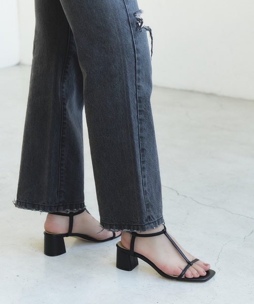 LE TALON(ルタロン)の「5cmTストラップサンダル(サンダル・レディース・ホワイト/シルバー/モスグリーン/ブラック系その他・SMALL/MEDIUM/LARGE/X-LARGE/X-SMALL)」の20枚目の写真