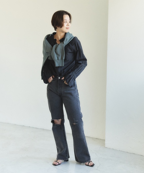 LE TALON(ルタロン)の「5cmTストラップサンダル(サンダル・レディース・ホワイト/シルバー/モスグリーン/ブラック系その他・SMALL/MEDIUM/LARGE/X-LARGE/X-SMALL)」の22枚目の写真