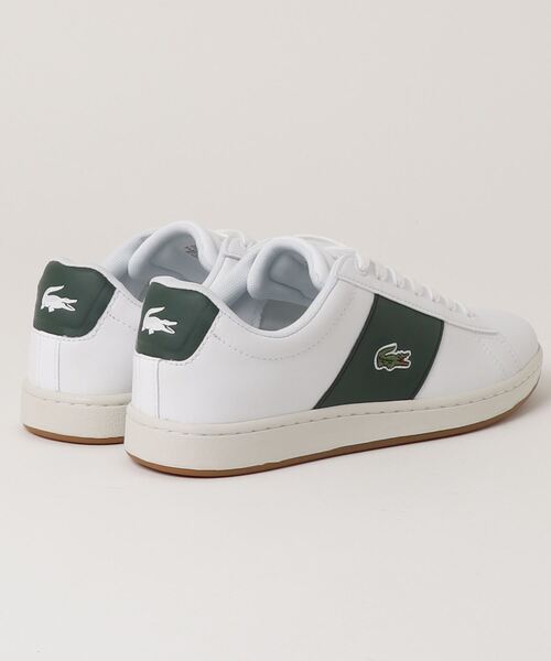LACOSTE（ラコステ）の「LACOSTE CARNABY EVO CGR 2226 SMA / ラコステ カーナビー エボ CGR 2226 SMA（スニーカー・メンズ・ホワイト・25.5cm/26.0cm/26.5cm/27.0cm/28.0cm/25.0cm）」の2枚目の写真