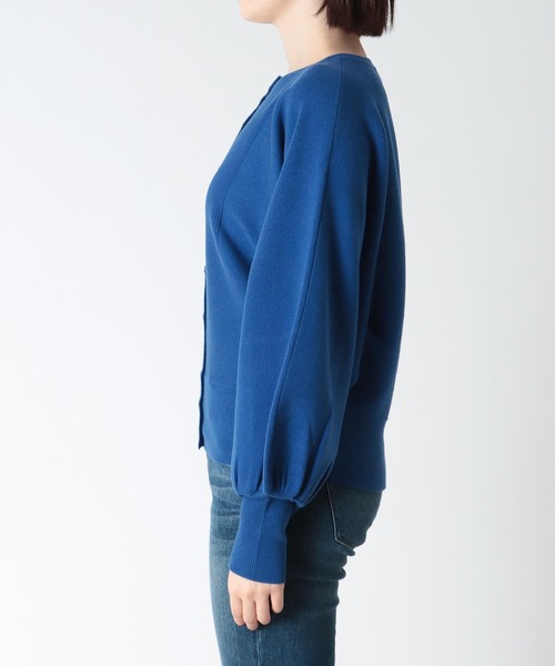 TITE IN THE STORE（ティテ　インザ　ストア）の「リブヨークドルマンスリーブニットカーディガン（カーディガン/ボレロ・レディース・ベージュ/ブラック/オレンジ/ブルー・38）」の22枚目の写真