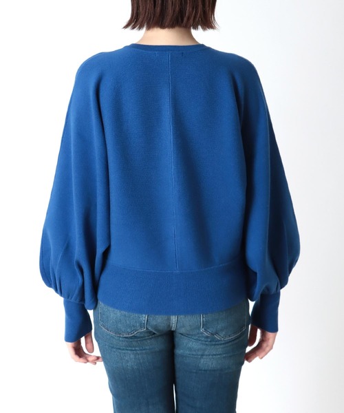 TITE IN THE STORE（ティテ　インザ　ストア）の「リブヨークドルマンスリーブニットカーディガン（カーディガン/ボレロ・レディース・ベージュ/ブラック/オレンジ/ブルー・38）」の21枚目の写真