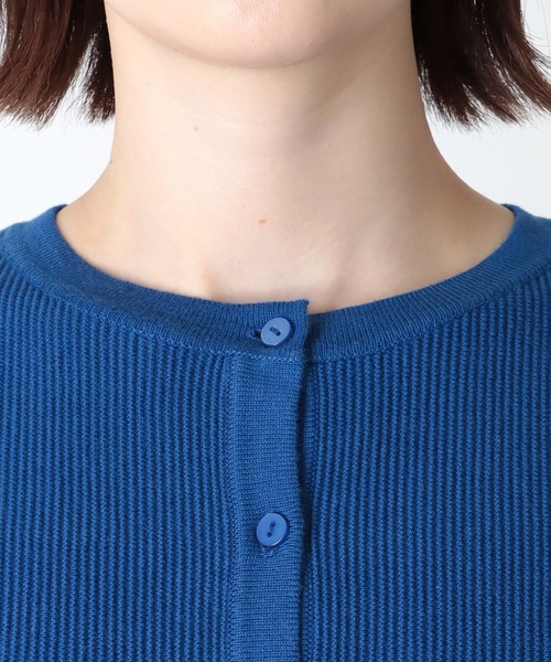 TITE IN THE STORE（ティテ　インザ　ストア）の「リブヨークドルマンスリーブニットカーディガン（カーディガン/ボレロ・レディース・ベージュ/ブラック/オレンジ/ブルー・38）」の20枚目の写真