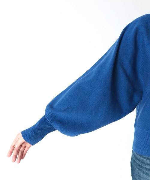 TITE IN THE STORE（ティテ　インザ　ストア）の「リブヨークドルマンスリーブニットカーディガン（カーディガン/ボレロ・レディース・ベージュ/ブラック/オレンジ/ブルー・38）」の19枚目の写真