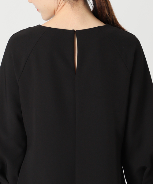 B.C STOCK（ベーセーストック）の「ダブルクロスボリュームスリーブワンピース（ワンピース・レディース・ブラック/ベージュ・FREE）」の19枚目の写真