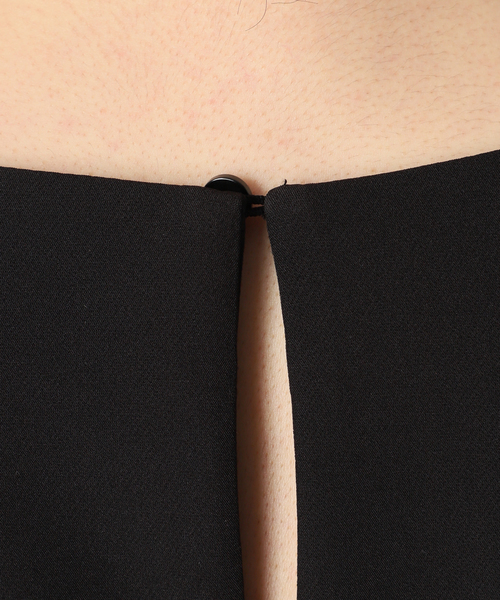 B.C STOCK（ベーセーストック）の「ダブルクロスボリュームスリーブワンピース（ワンピース・レディース・ブラック/ベージュ・FREE）」の20枚目の写真