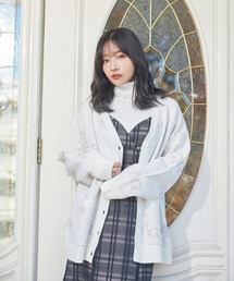 ANDGEEBEE | UNISEX ロゴジャガードカーデ(カーディガン/ボレロ)